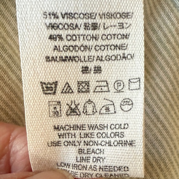 Free People Nordic Plaid Pastel Striped Button Down Shirt - Picture 12 of 14